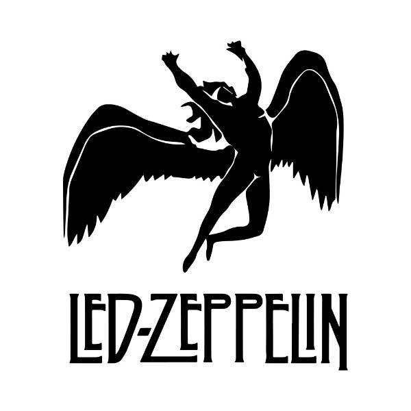 Led Zeppelin 레드제플린 스티커1 자동차 노트북 데칼